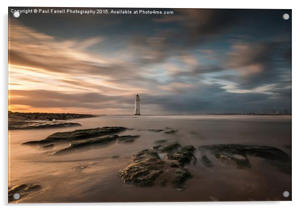  On the beach Acrylic by Paul Farrell Photography