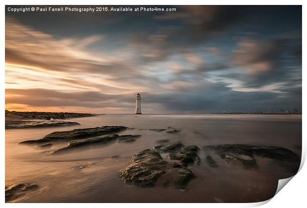  On the beach Print by Paul Farrell Photography