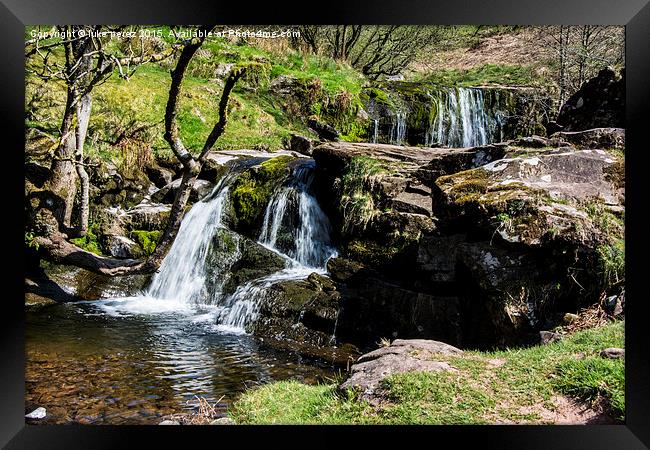 mystic falls three Framed Print by luke perez