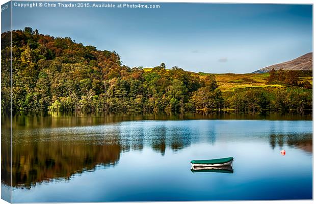  Loch Awe Reflections Canvas Print by Chris Thaxter