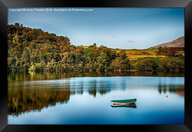  Loch Awe Reflections Framed Print by Chris Thaxter