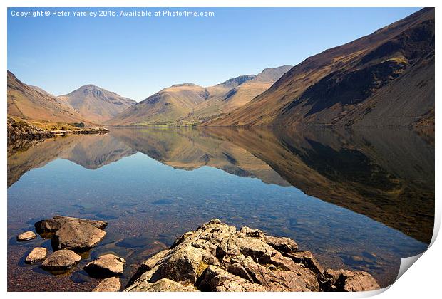  Wastwater #3 Print by Peter Yardley