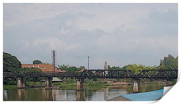  BRIDGE ON RIVER KWAI 2. Print by radoslav rundic