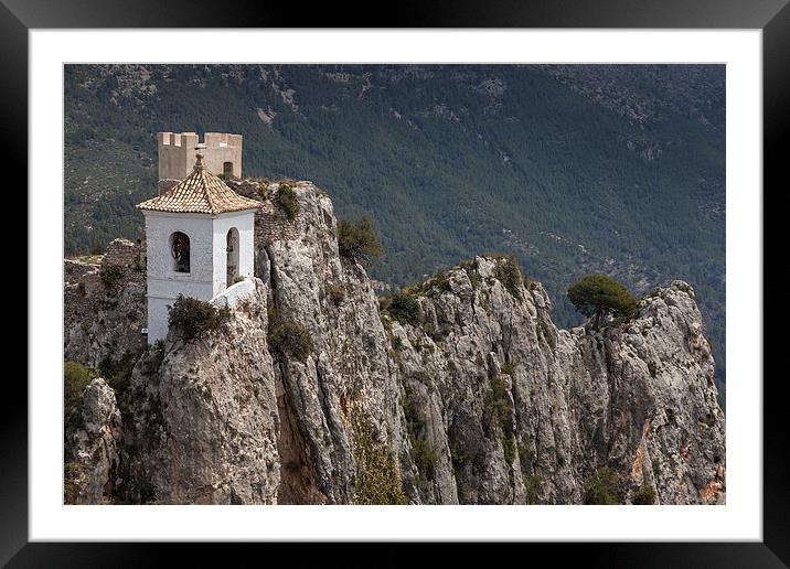  Guadalest Costa Blanca Framed Mounted Print by Leighton Collins