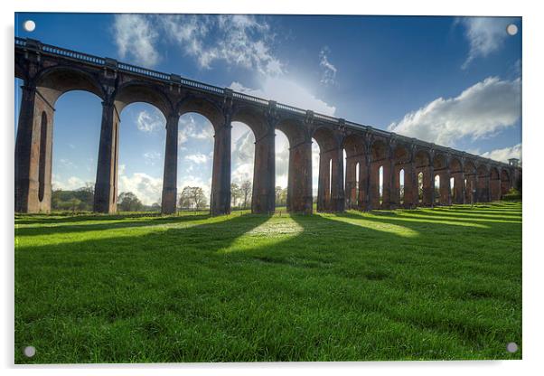 Balcombe Valley Viaduct Acrylic by Dean Messenger