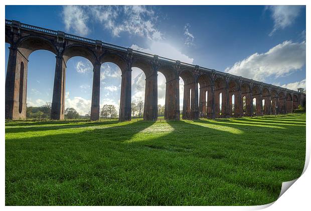  Balcombe Valley Viaduct Print by Dean Messenger