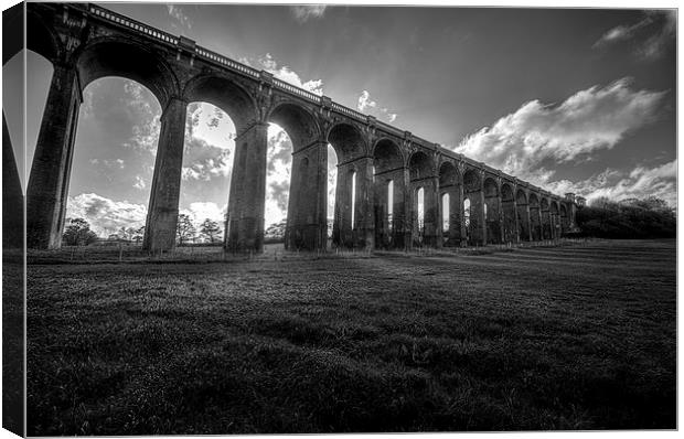 Balcombe Viaduct Canvas Print by Dean Messenger