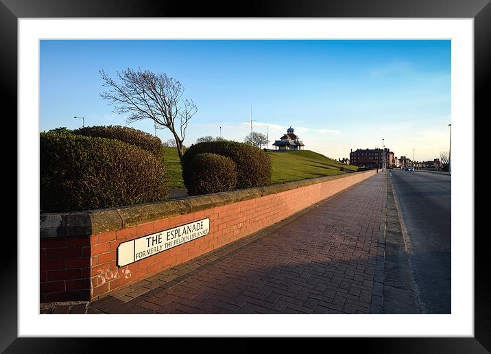 The Esplanade Fleetwood Framed Mounted Print by Gary Kenyon