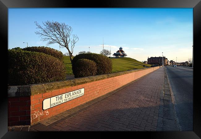 The Esplanade Fleetwood Framed Print by Gary Kenyon