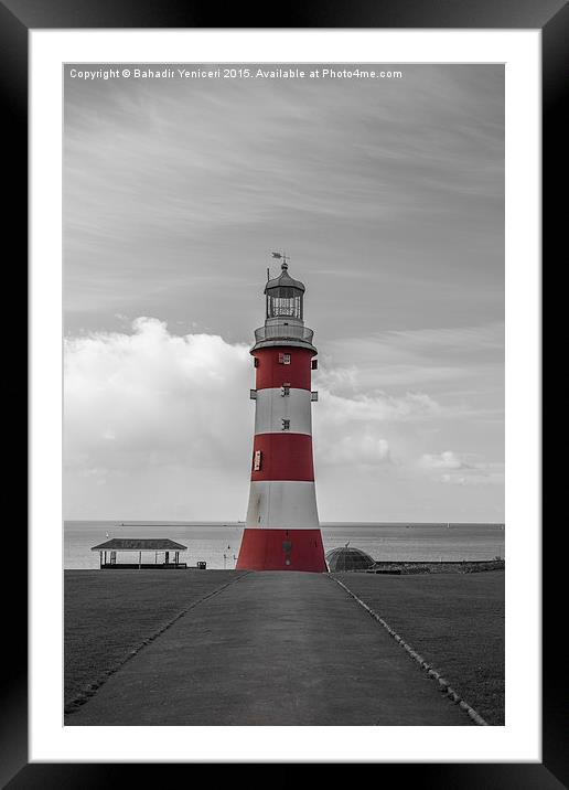  Lighthouse Framed Mounted Print by Bahadir Yeniceri