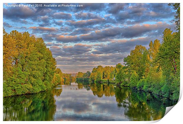 Snohomish Print by Paul Fell