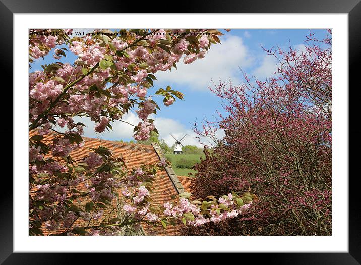  Cobstone Mill Turville Framed Mounted Print by Colin Williams Photography
