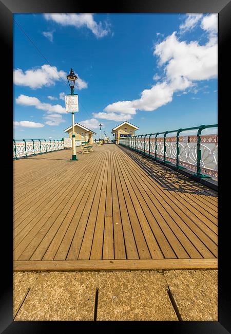 Penarth Pier 7 Framed Print by Steve Purnell