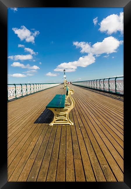 Penarth Pier 9 Framed Print by Steve Purnell