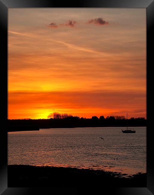  End Of The Day Framed Print by Nigel Jones