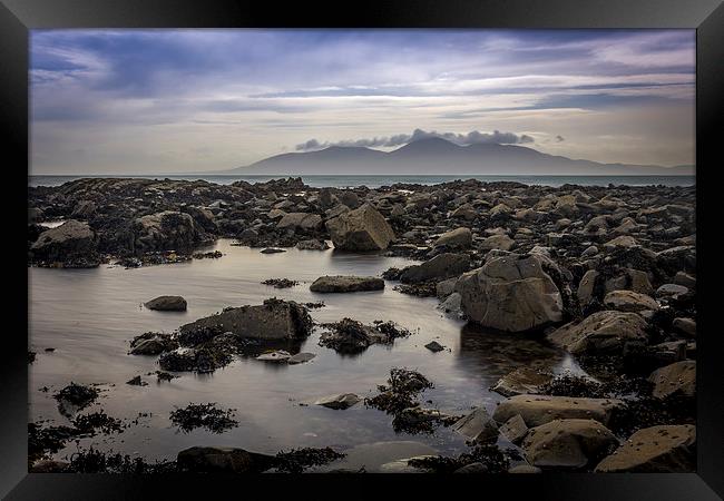 St John's Point Northern Ireland Mourne Mountains Framed Print by Chris Curry