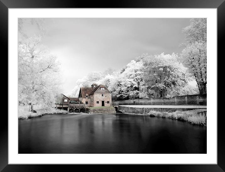  Mapledurham Mill Framed Mounted Print by Tony Bates