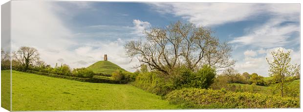 Only in Glastonbury Canvas Print by Malcolm McHugh