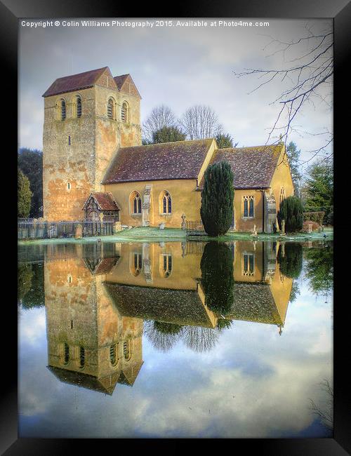  The Parish Church of St Bartholomew Fingest Framed Print by Colin Williams Photography