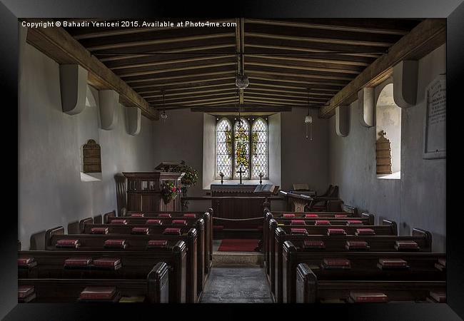  The Church of St Micheal de Rupe on Brentor Framed Print by Bahadir Yeniceri