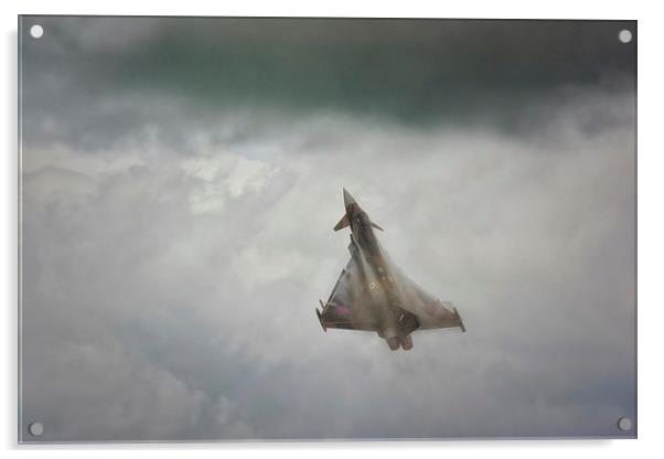  RAF Typhoon Display Team 2015 Acrylic by Jason Green
