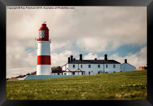  Souter Lighthouse Framed Print by Ray Pritchard