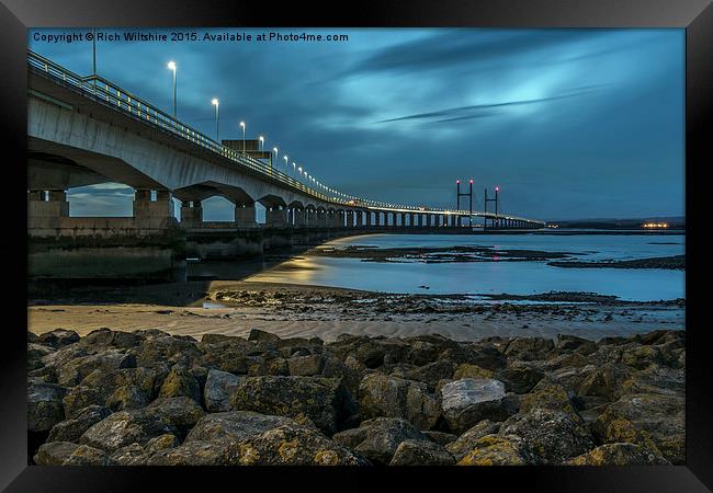  Second Severn Crossing, Avon Framed Print by Rich Wiltshire