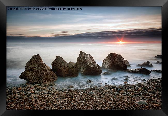 Colourless Sunrise Framed Print by Ray Pritchard