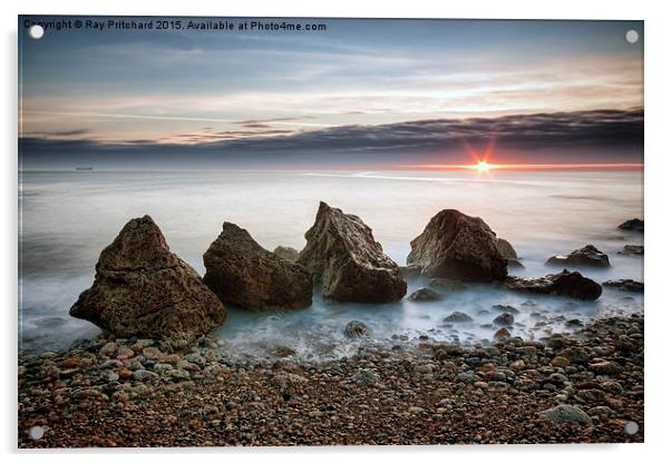 Colourless Sunrise Acrylic by Ray Pritchard