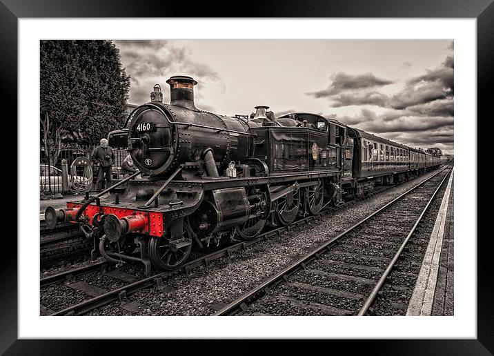  Steam Gala 2015 at west somerset railway. Framed Mounted Print by Rich Wiltshire