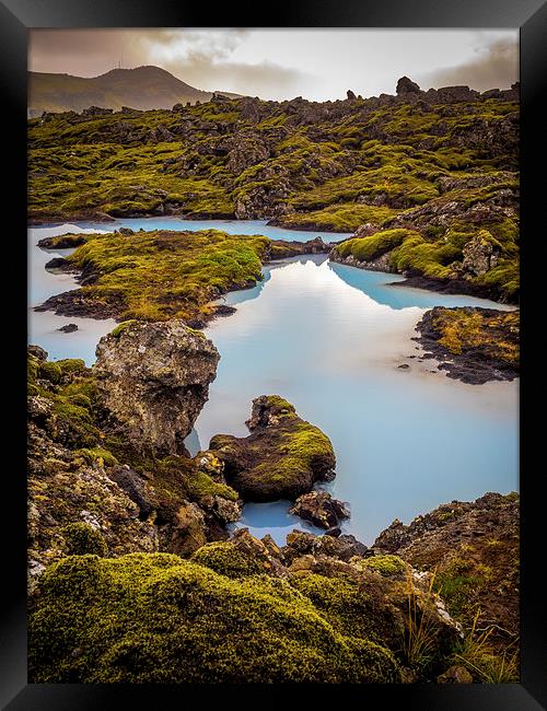 Blue Pools, Iceland Framed Print by Mark Llewellyn