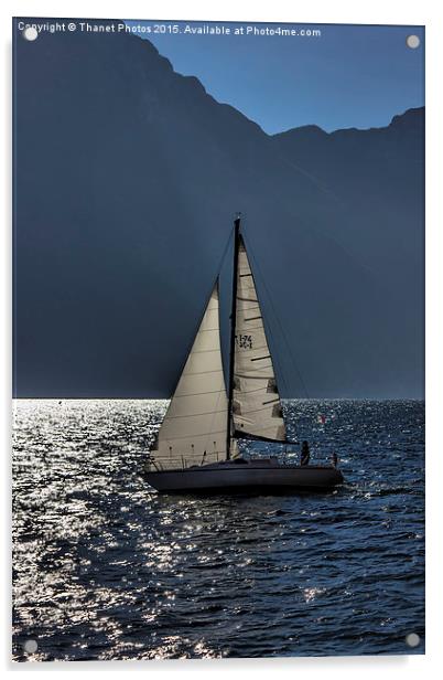  Sail                      Acrylic by Thanet Photos