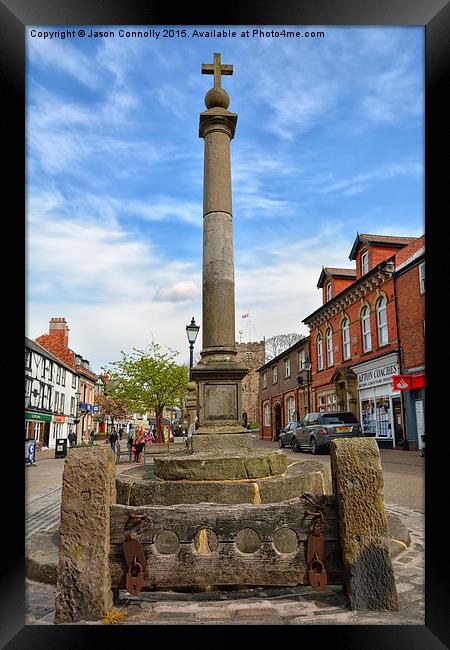  The Stocks Poulton Framed Print by Jason Connolly