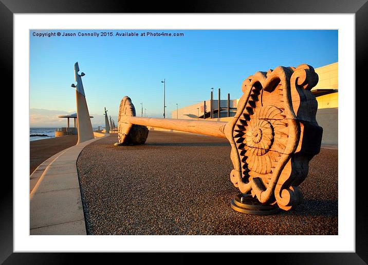  Giant Ogre's Paddle, Cleveleys Framed Mounted Print by Jason Connolly