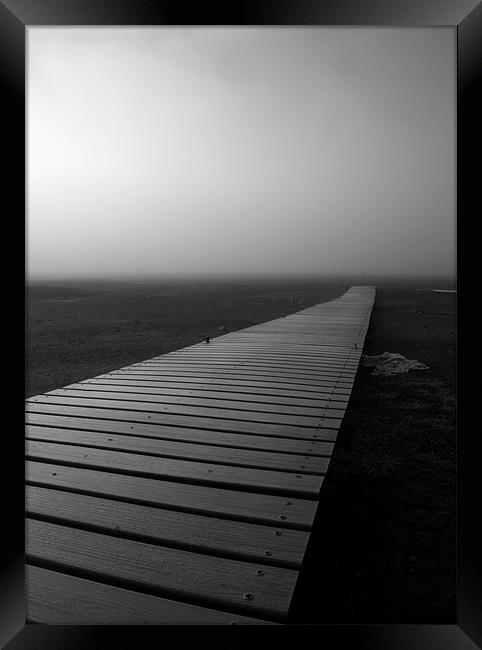 The Path Framed Print by Mike Dawson