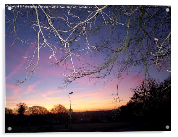  Morning sky Acrylic by Ravenswood Imagery