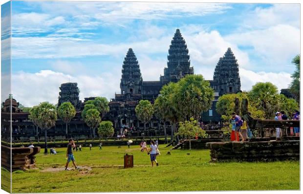   ANGKOR WAT 1 Canvas Print by radoslav rundic