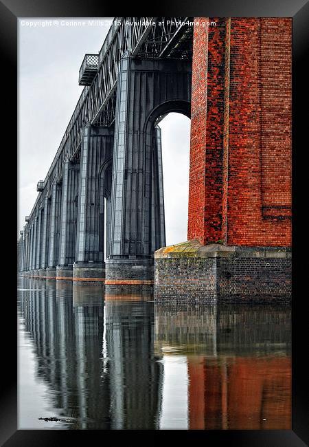  Tay Rail Bridge Framed Print by Corinne Mills