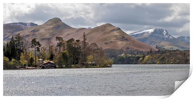 Catbells Print by Roger Green
