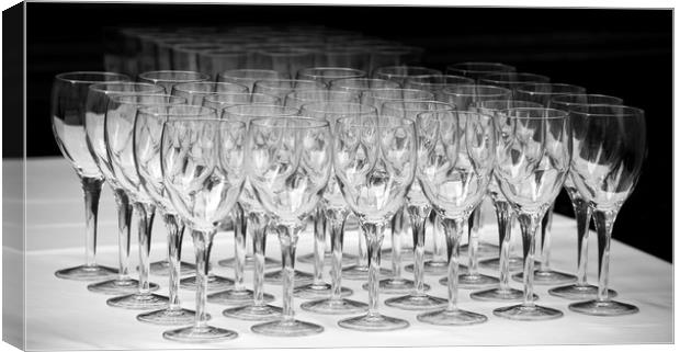  Wine Glasses Canvas Print by Svetlana Sewell
