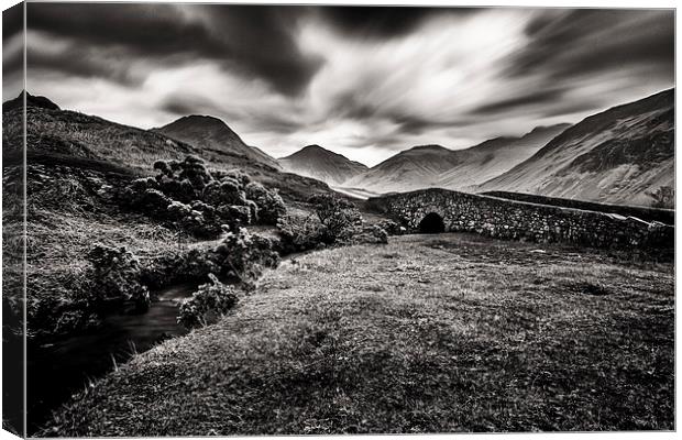  Wasdale Mountain Range Canvas Print by Andy McGarry