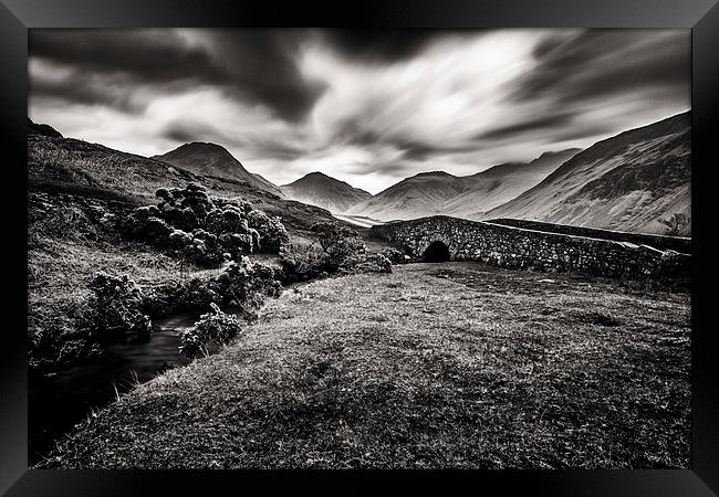  Wasdale Mountain Range Framed Print by Andy McGarry