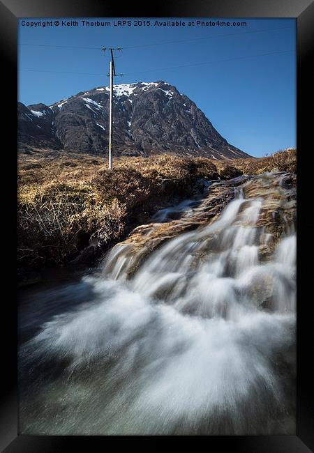 Buachaille Etive Mor side view Framed Print by Keith Thorburn EFIAP/b