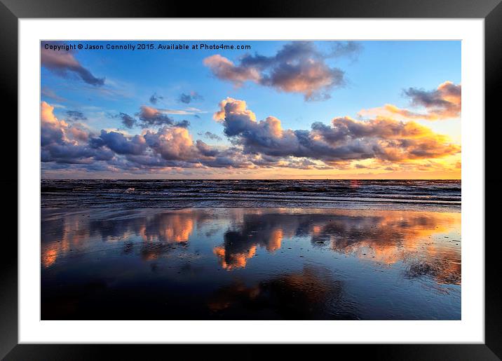  Blackpool Reflections Framed Mounted Print by Jason Connolly