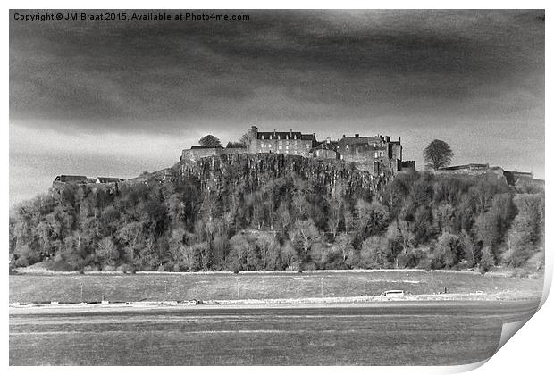 Stirling Castle Print by Jane Braat