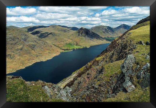  Wastwater from Illgill Framed Print by Peter Stuart