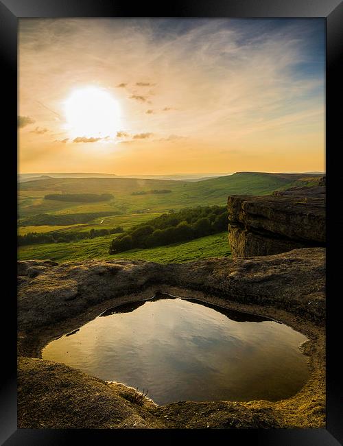  Stanage  Framed Print by Laura Kenny