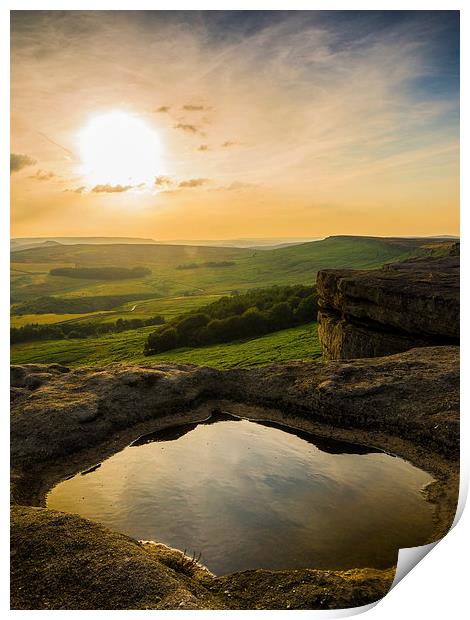  Stanage  Print by Laura Kenny