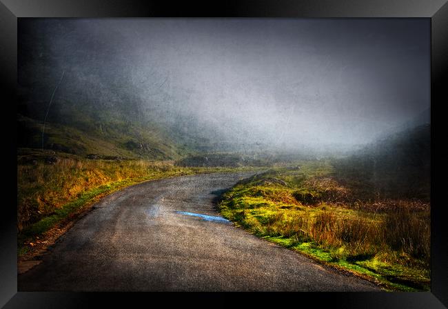  Mysterious Road Framed Print by Svetlana Sewell