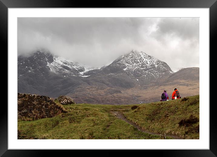 Sgùrr nan Gillean,cuillins,Skye Framed Mounted Print by Rob Lester